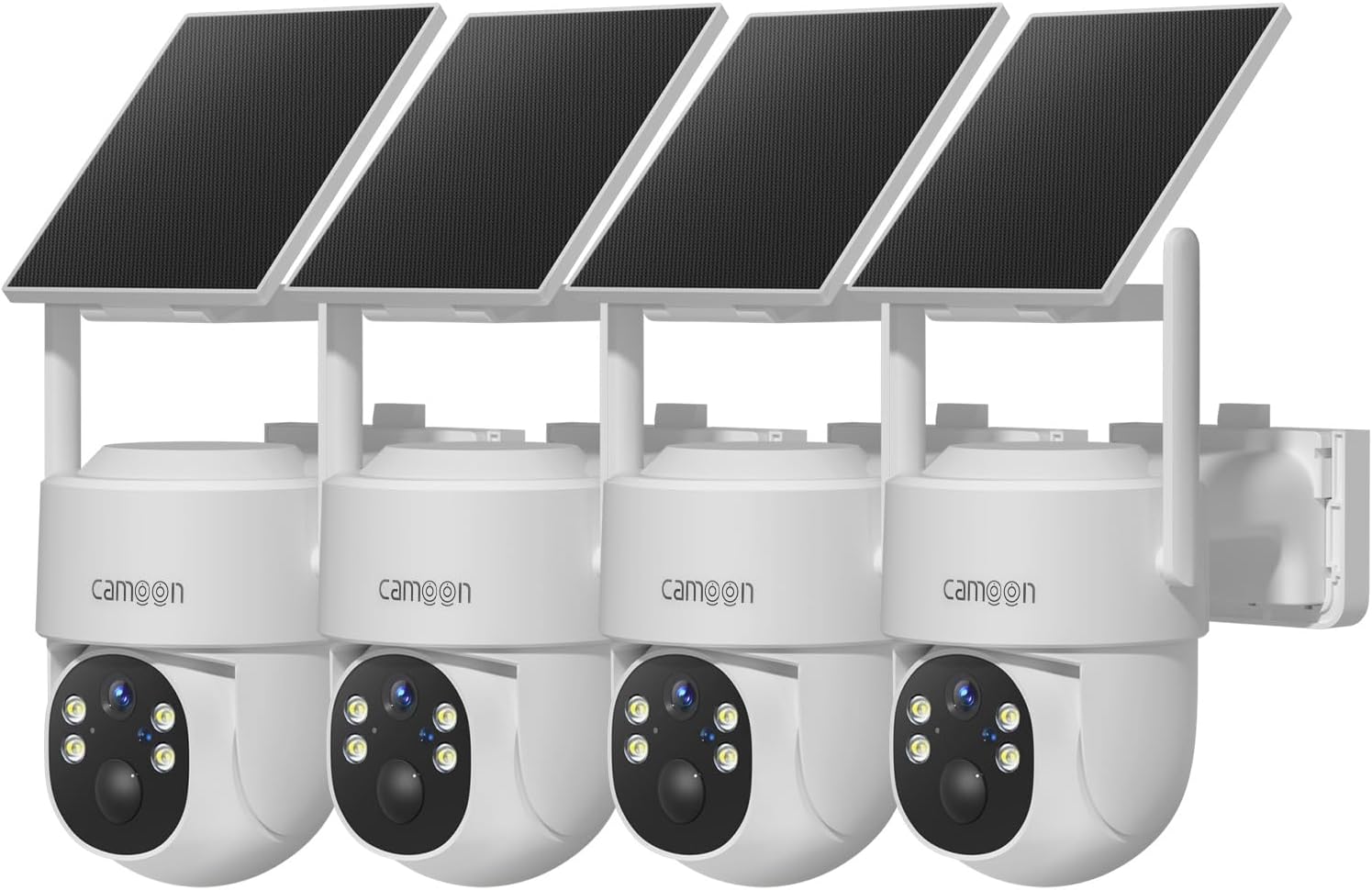 Home Security Wireless Cameras - 2K Solar Security Cameras Wireless Outdoor,