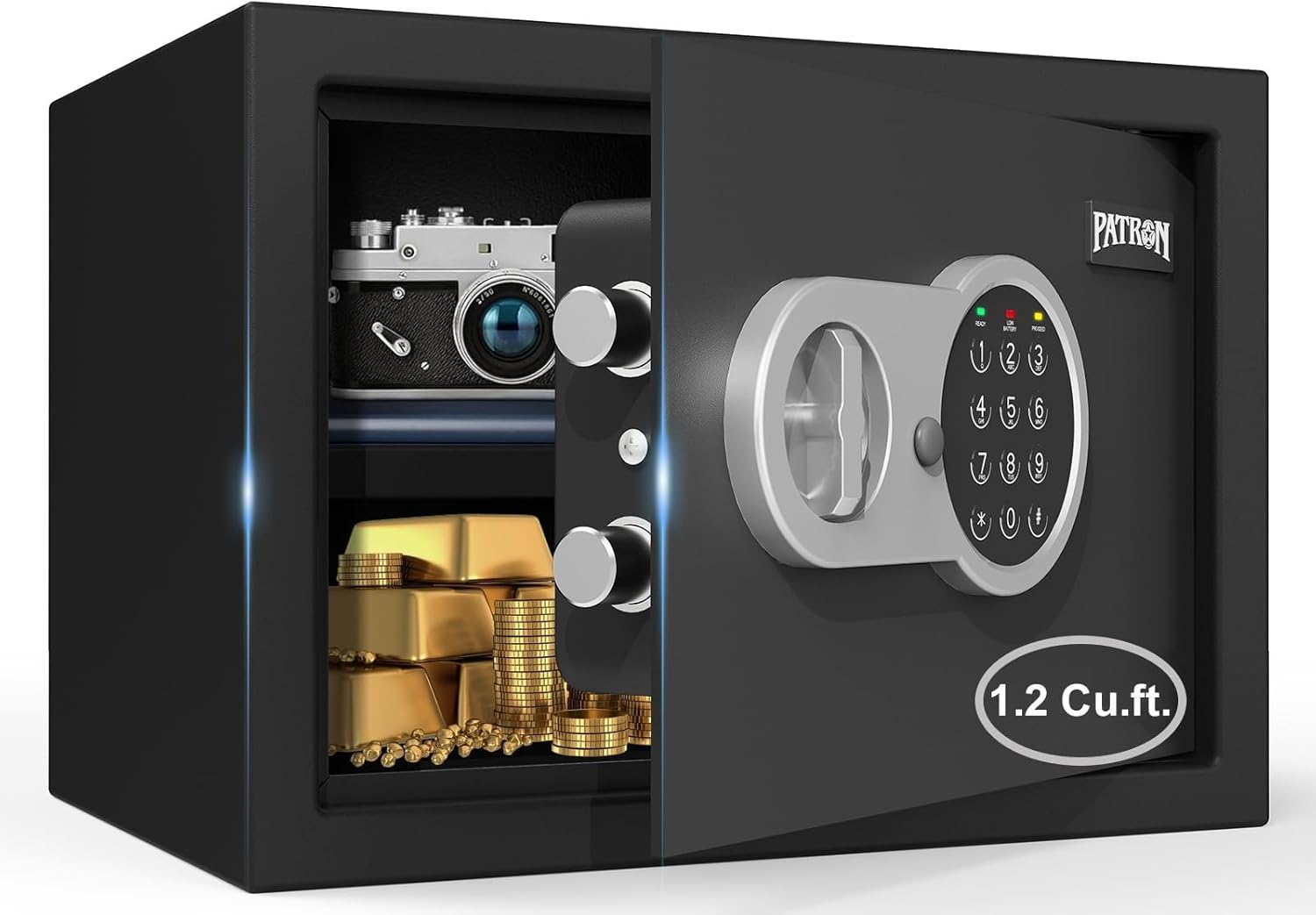 Home Security Business - 1.2 Cu.ft. Safe Box with Key