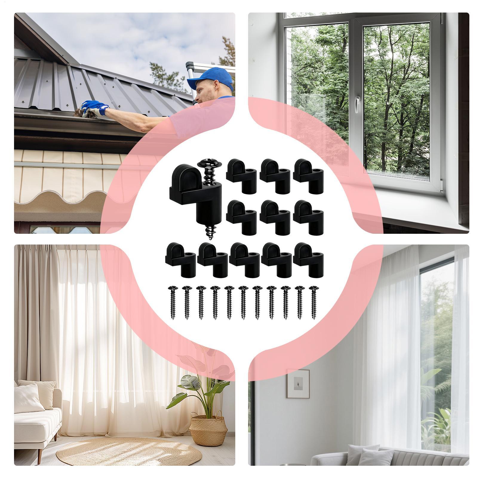 Window Screen Clips 3/8-Inch L - Home Security Ring 리뷰 및 가격