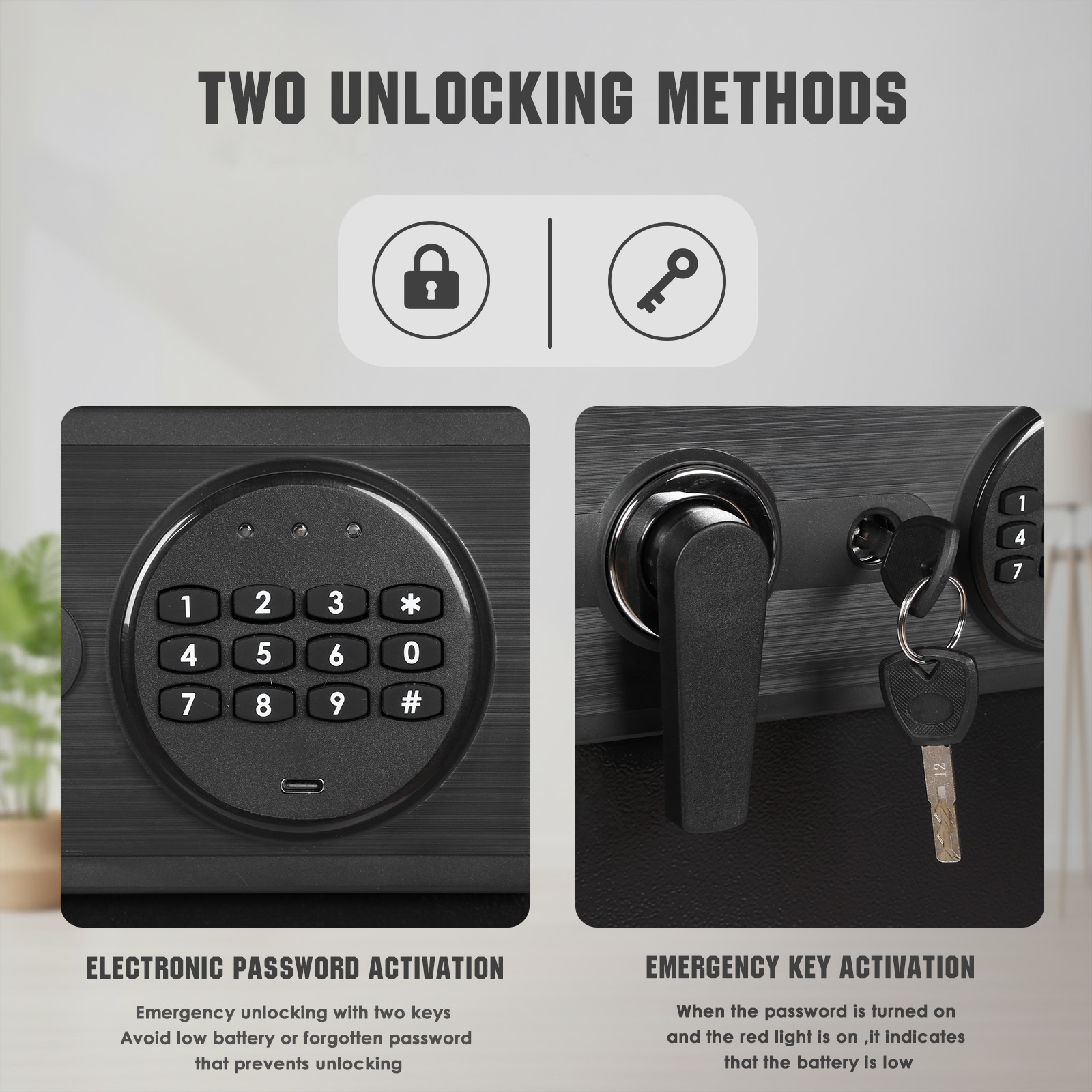 Heavy Duty Business Safe with  - Home Security Business 리뷰 및 가격