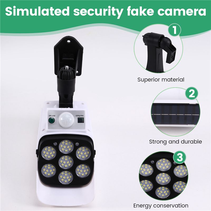 AB11-Solar Simulation Monitori - Home Security Lights Outdoors 리뷰 및 가격