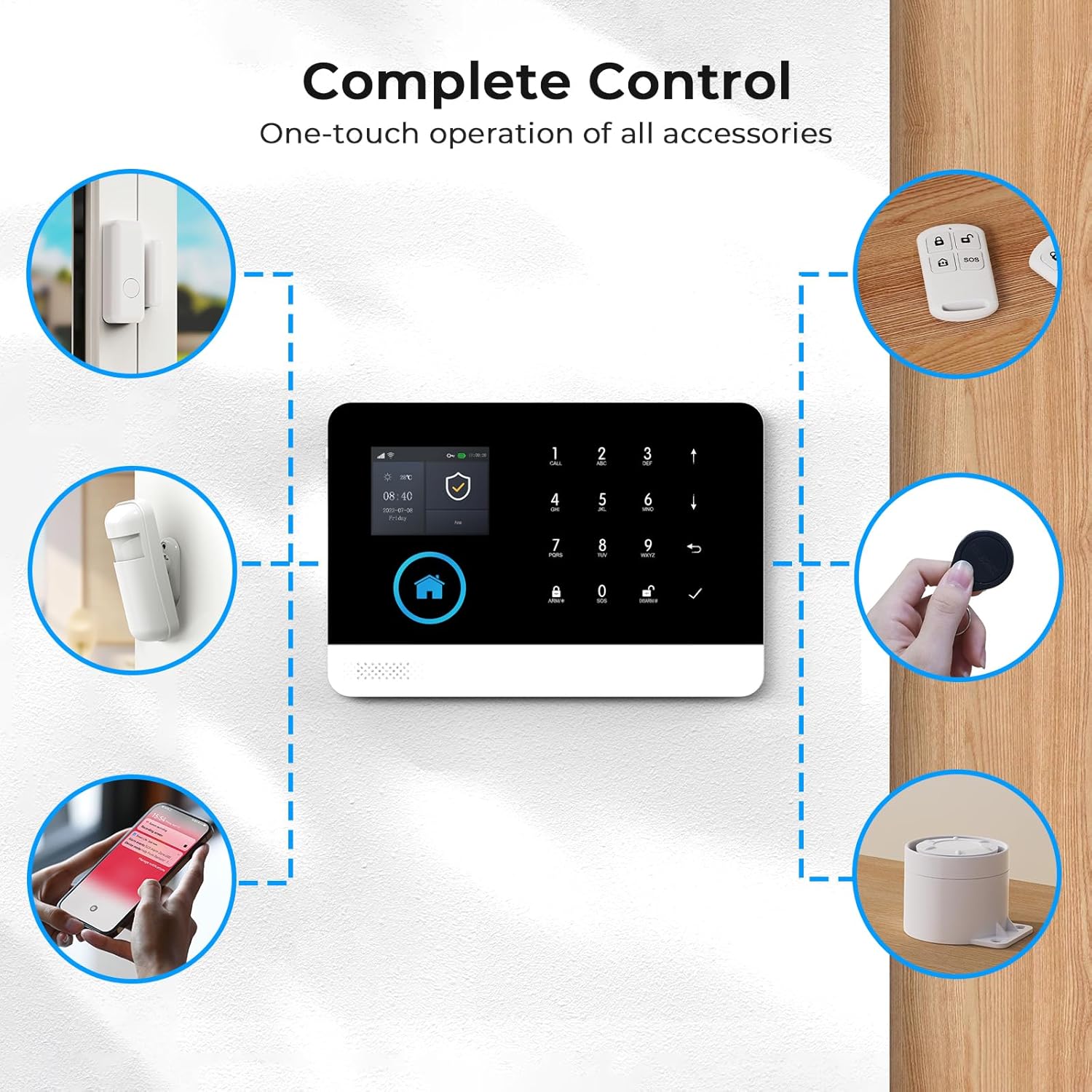 Smart Home Security System wit - Home Security Product 리뷰 및 가격