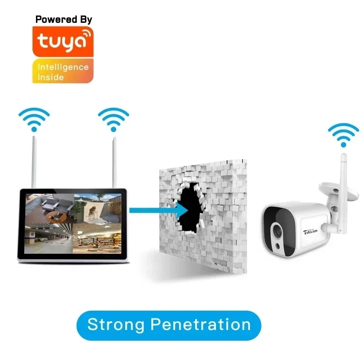 TUYA Smart Wi-Fi 4CH NVR Kit 1 - Home Security Wireless Cameras 리뷰 및 가격