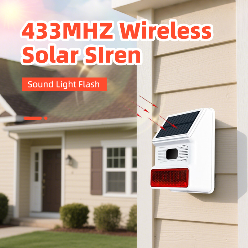 Outdoor Alarm Horn 433MHZ Wire - Home Security Lights Outdoors 리뷰 및 가격