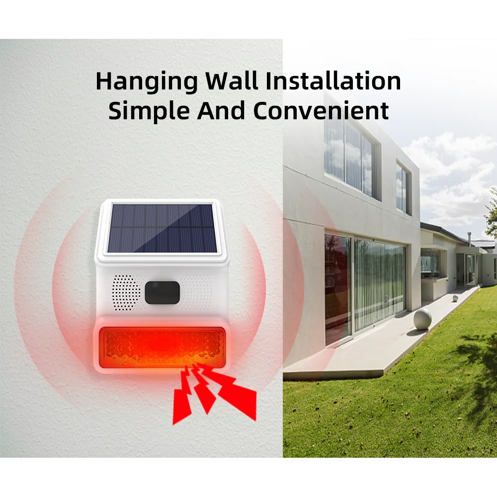 Outdoor Alarm Horn 433MHZ Wire - Home Security Lights Outdoors 리뷰 및 가격