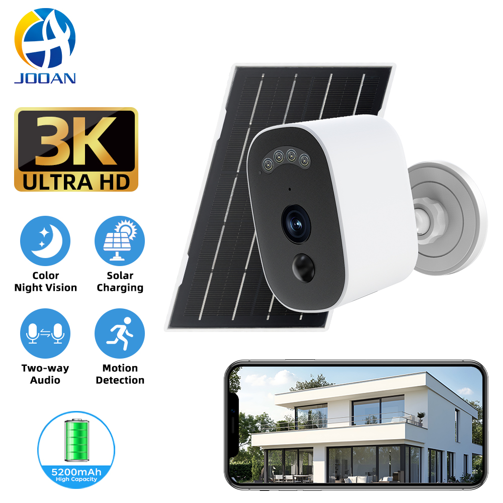 Jooan 3K HD Solar Security Cam - Home Security No Wifi 리뷰 및 가격