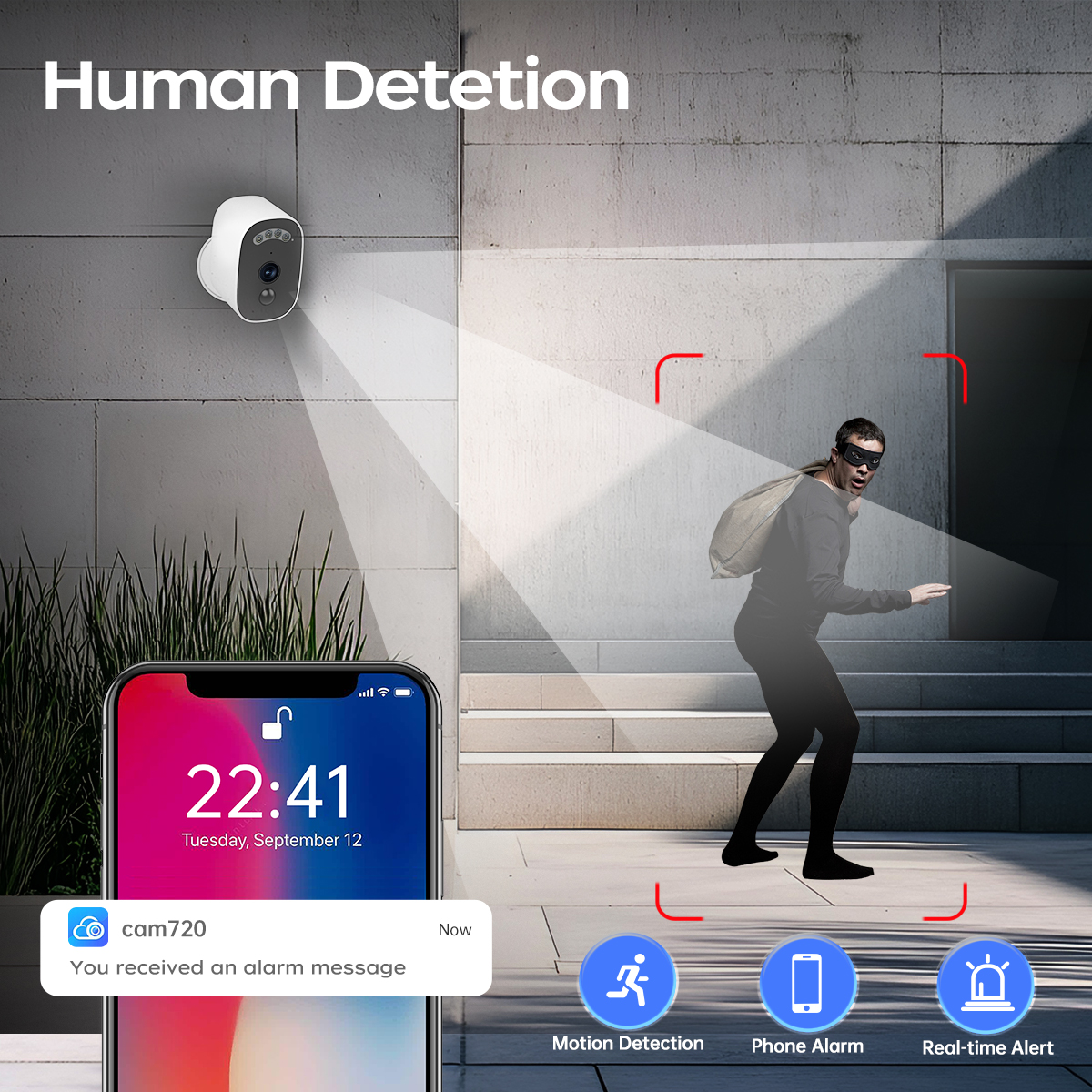 Jooan 3K HD Solar Security Cam - Home Security No Wifi 리뷰 및 가격