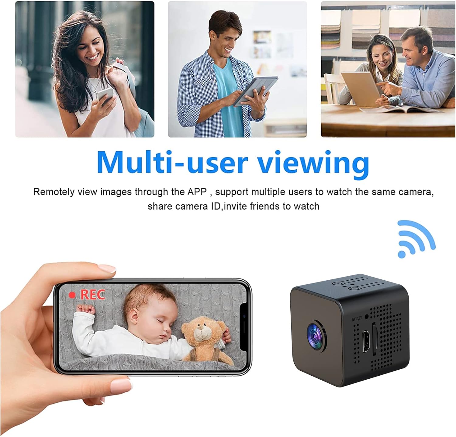 2K Indoor Security Camera with - Home Security Wireless Cameras 리뷰 및 가격