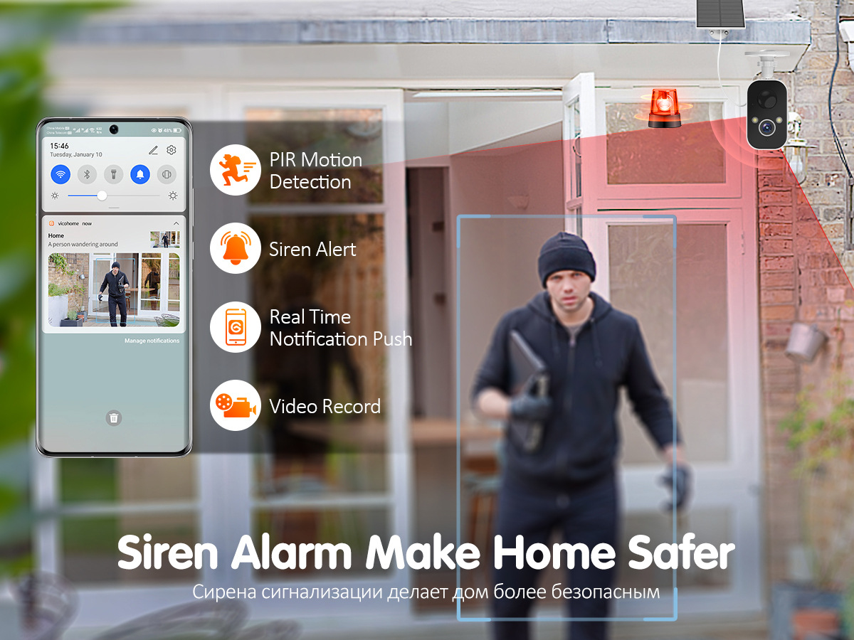 Wholesale 4G Solar Security Ca - Home Security Business 리뷰 및 가격