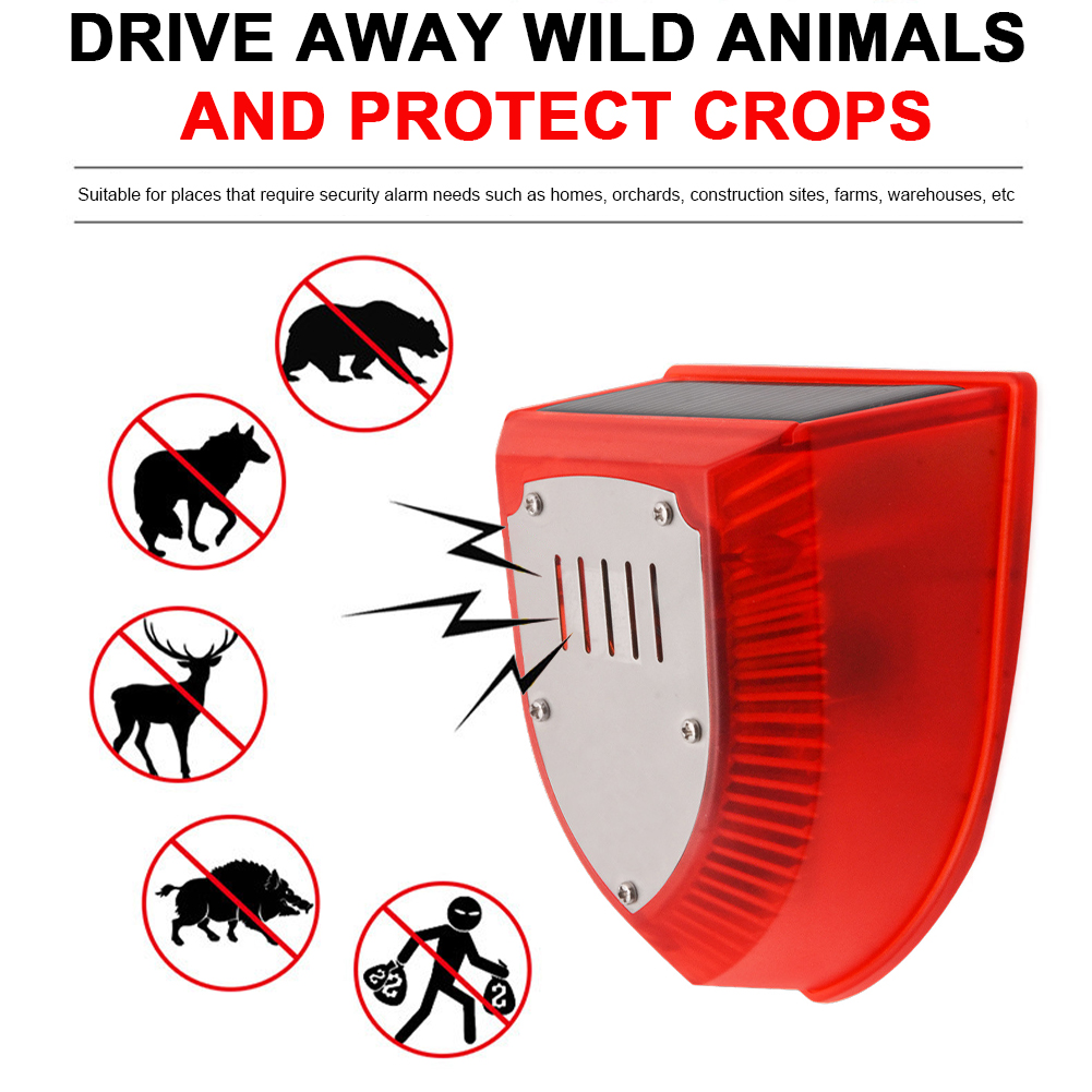 Solar Security Alarm Lights wi - Home Security Lights Outdoors 리뷰 및 가격