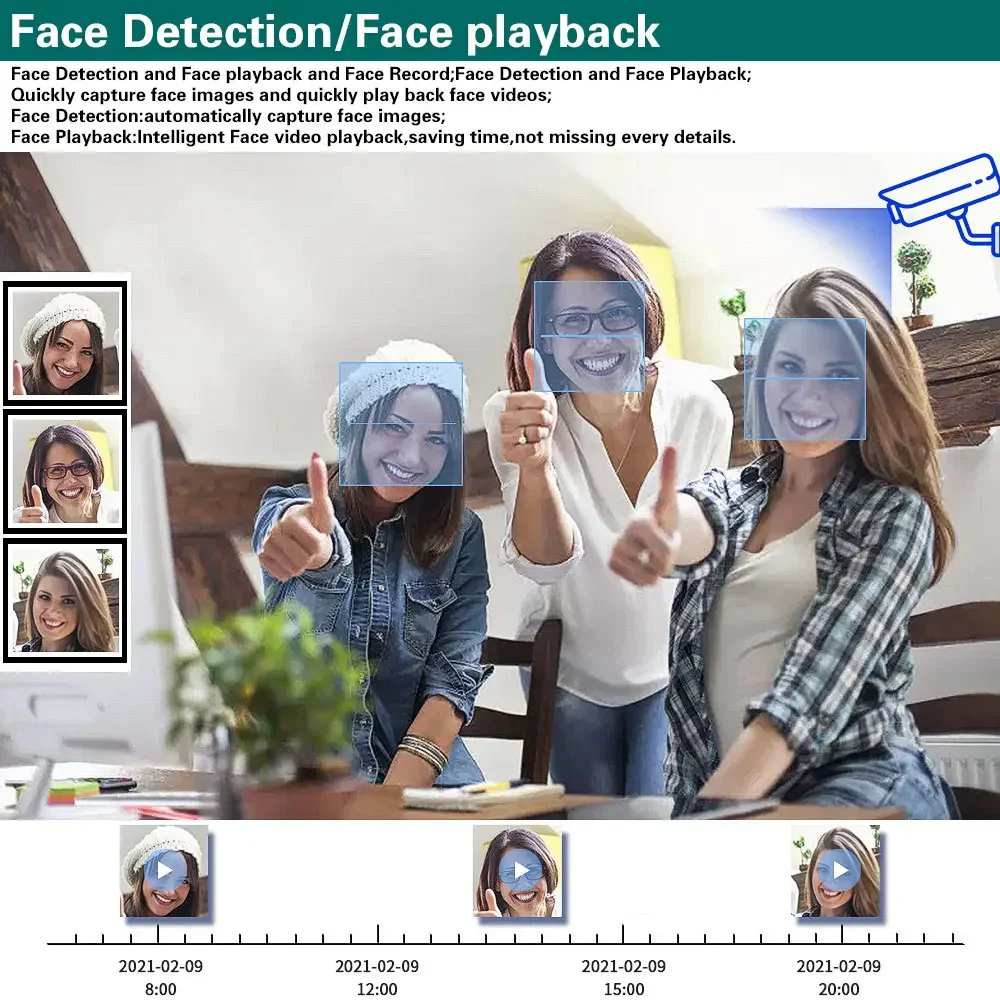 Home Security 8MP H.265+ 4CH 4 - Home Security Video Systems 리뷰 및 가격