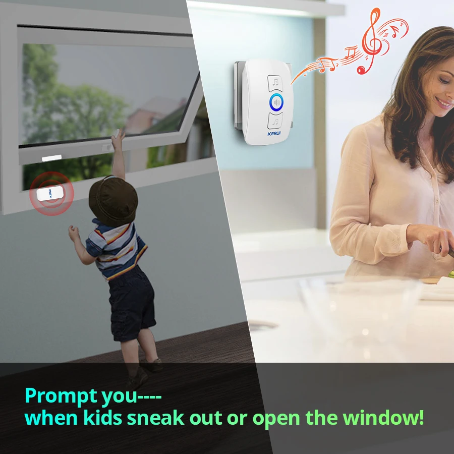 KERUI Wireless Doorbell Home S - Home Security Ring 리뷰 및 가격