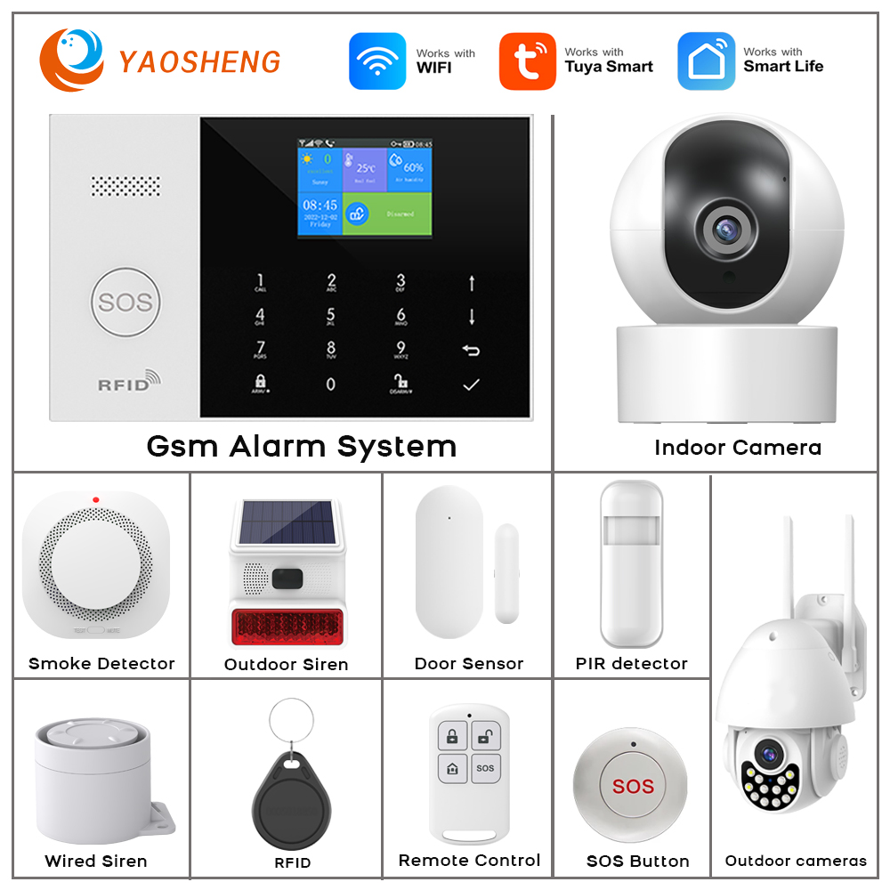 4G Alarm System Security Home  - Home Security No Wifi 리뷰 및 가격