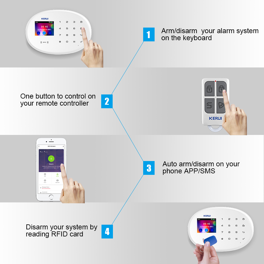 KERUI Security Protection W202 - Home Security No Wifi 리뷰 및 가격