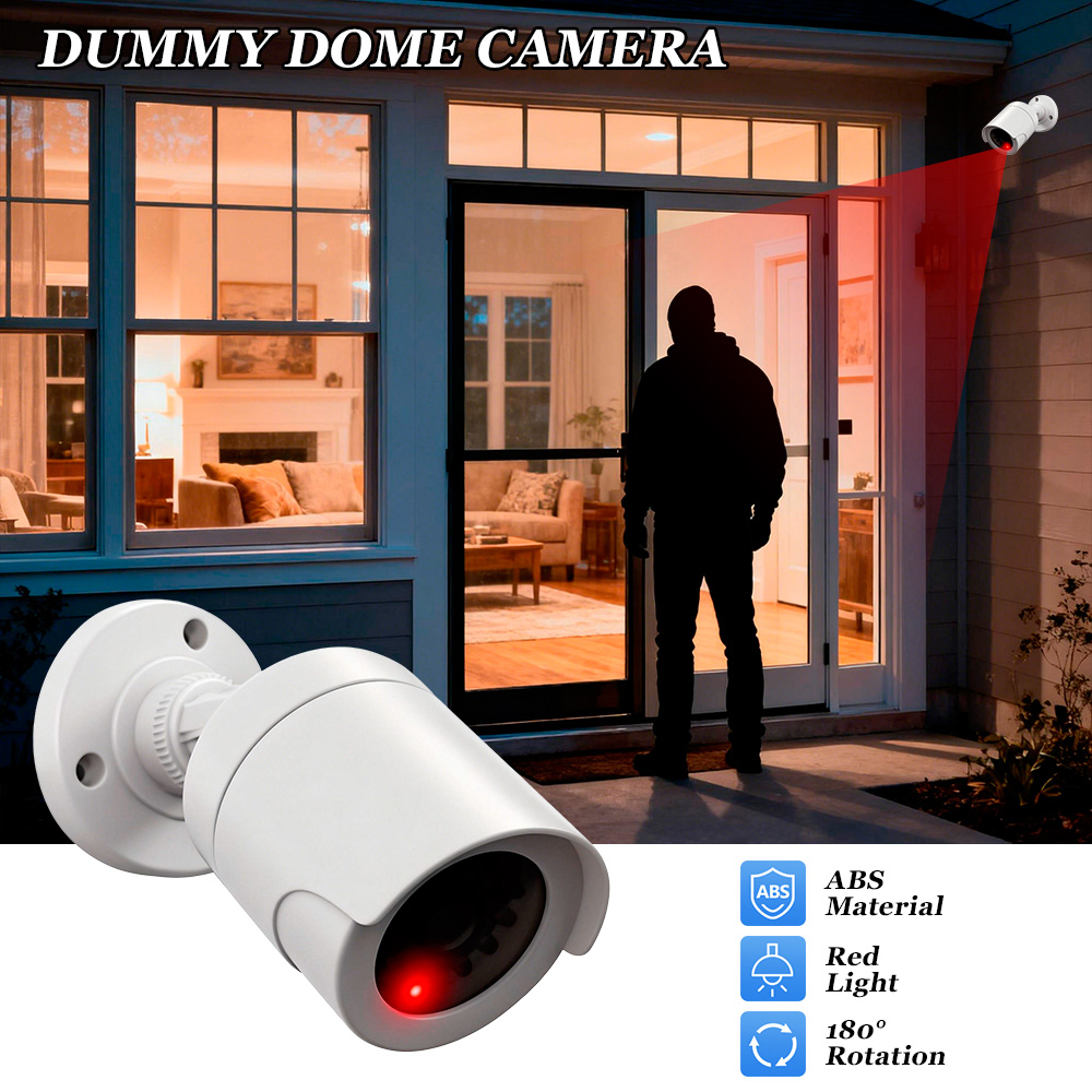 Simulation Camera Dummy Fake C - Home Security Lights Outdoors 리뷰 및 가격