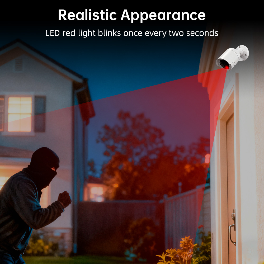 Simulation Camera Dummy Fake C - Home Security Lights Outdoors 리뷰 및 가격