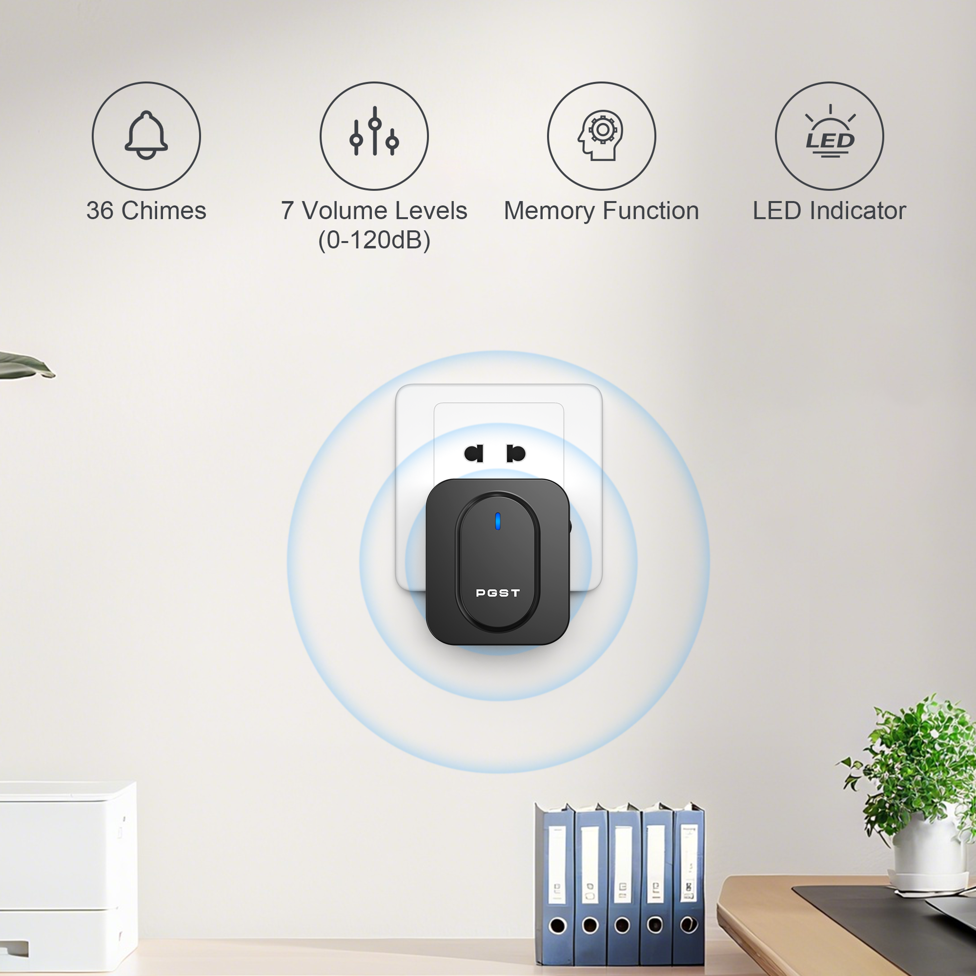 PGST 433MHz 1 To 1 Wireless Sm - Home Security Ring 리뷰 및 가격
