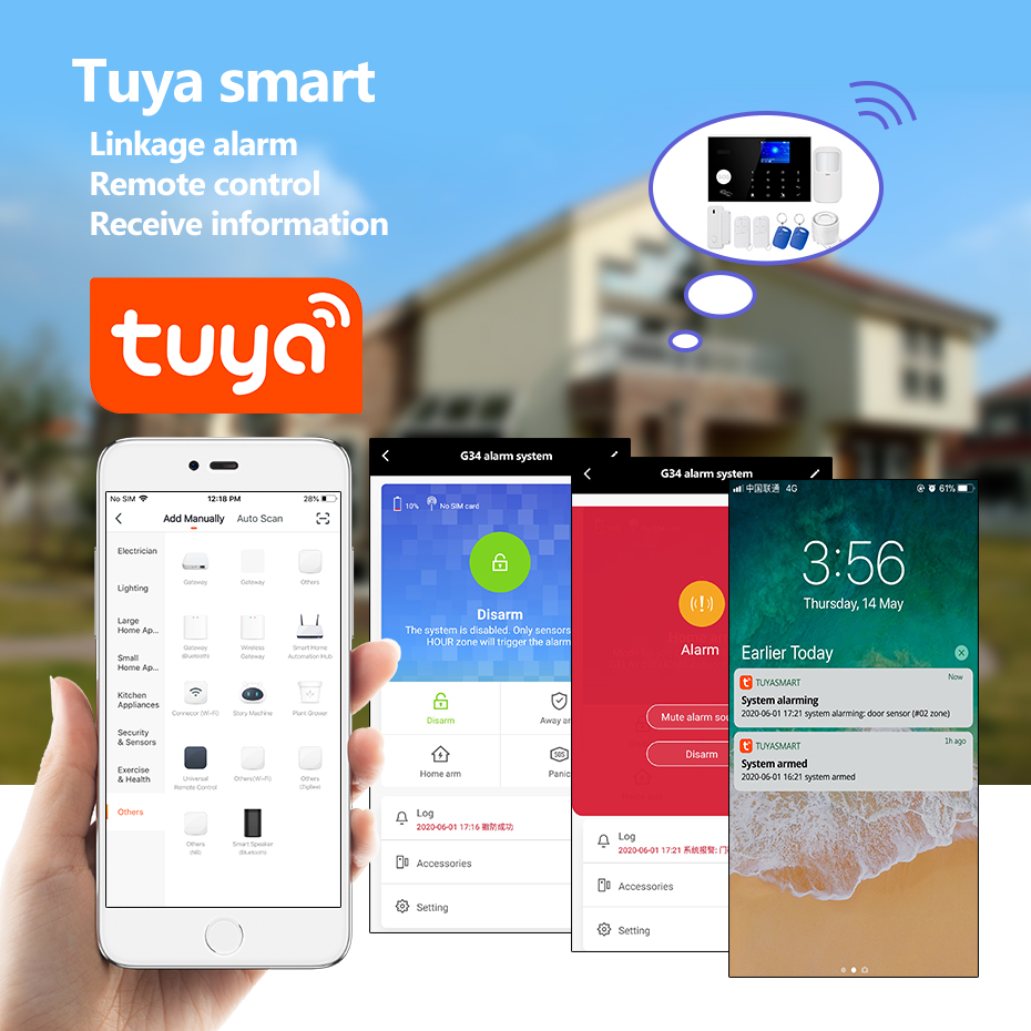 KERUI 4G Alarm with Doorbell R - Home Security Ring 리뷰 및 가격