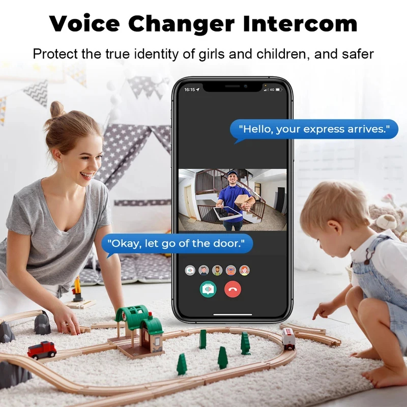 Smart Home WiFi Video Doorbell - Home Security Video Systems 리뷰 및 가격