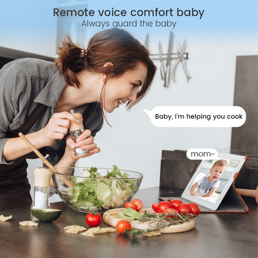 4MP WiFi xiaovv indoor Baby Mo - Home Security No Wifi 리뷰 및 가격
