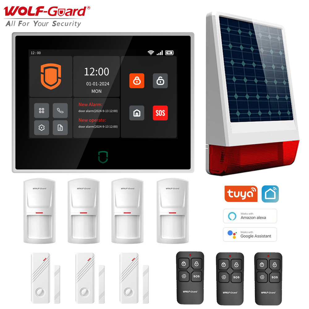 Wolf-Guard 7 inch Touch Screen - Home Security No Wifi 리뷰 및 가격