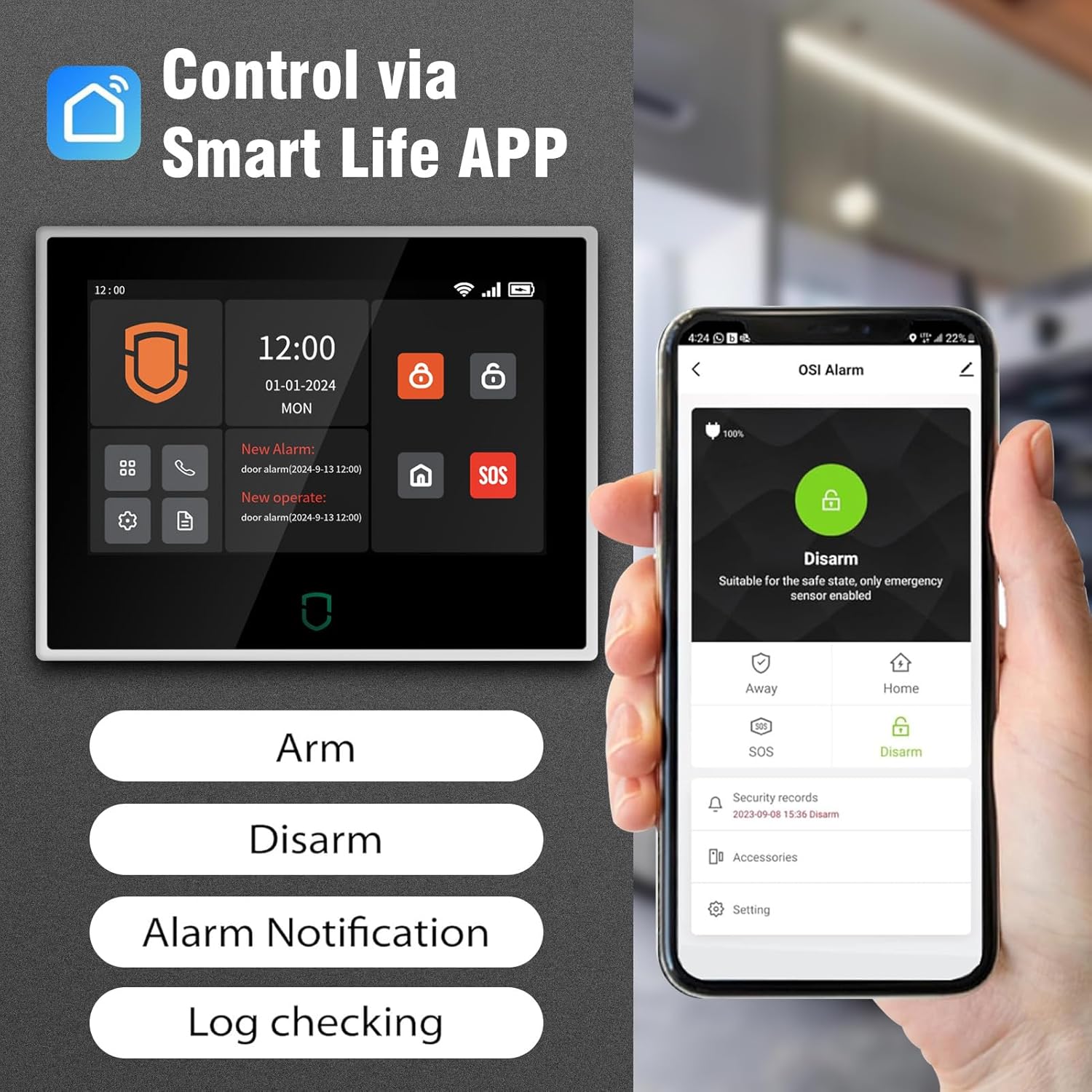 Wolf-Guard 7 inch Touch Screen - Home Security No Wifi 리뷰 및 가격