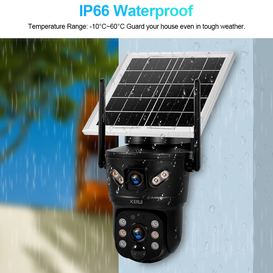 KERUI Outdoor 6MP Solar Camera - Home Security Product 리뷰 및 가격