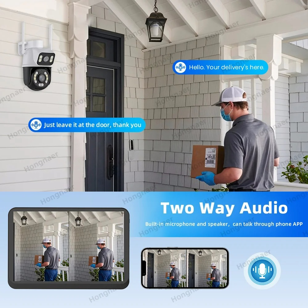 Hongnaer 6MP 4CH Dual Lens Hom - Home Security Wireless Cameras 리뷰 및 가격
