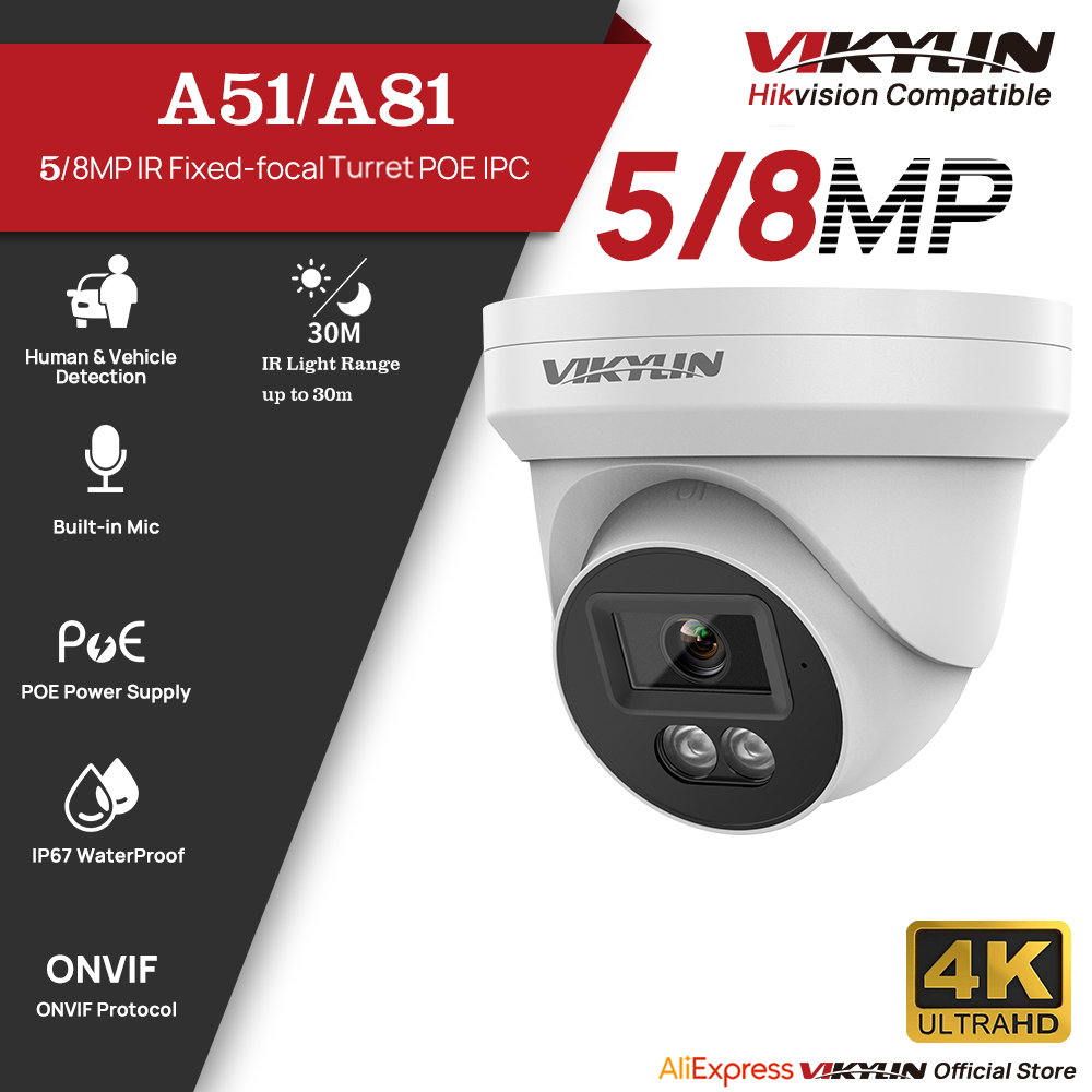 VIKYLIN 5/8MP HD IP Security C - Home Security Lights Outdoors 리뷰 및 가격