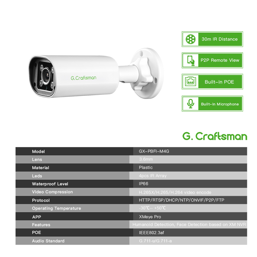 C GC PB 4MP POE IP Camera,Buil - Home Security Business 리뷰 및 가격