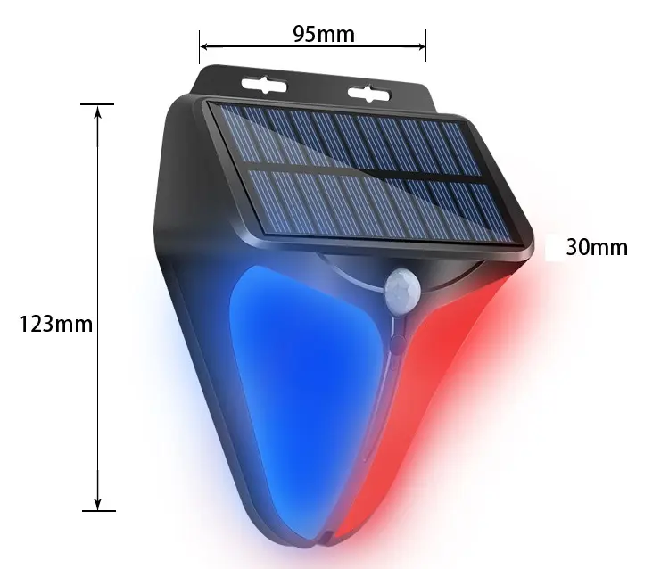 CHAOYIDIAN Solar Power Alarm S - Home Security Lights Outdoors 리뷰 및 가격