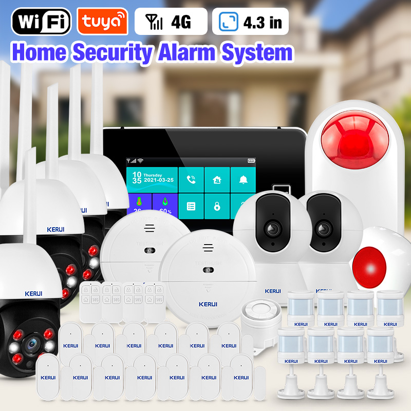 KERUI 4.3 Inch Touch Screen Ho - Home Security No Wifi 리뷰 및 가격