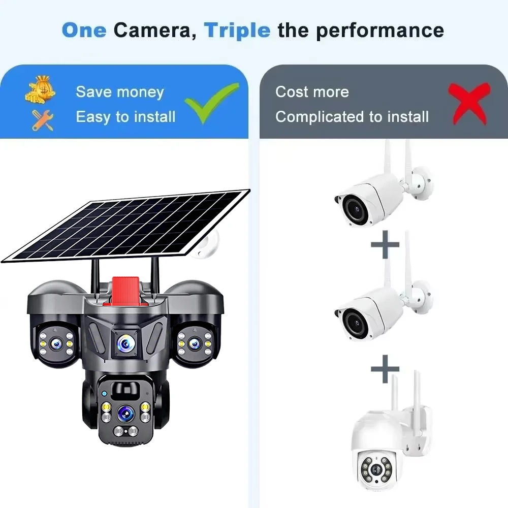 KERUI V380 Pro Outdoor PTZ 6MP - Home Security Product 리뷰 및 가격