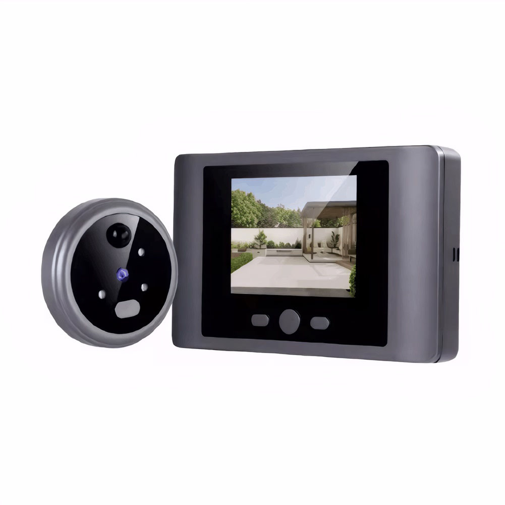 Wireless Peephole Video Doorbe - Home Security Video Systems 리뷰 및 가격