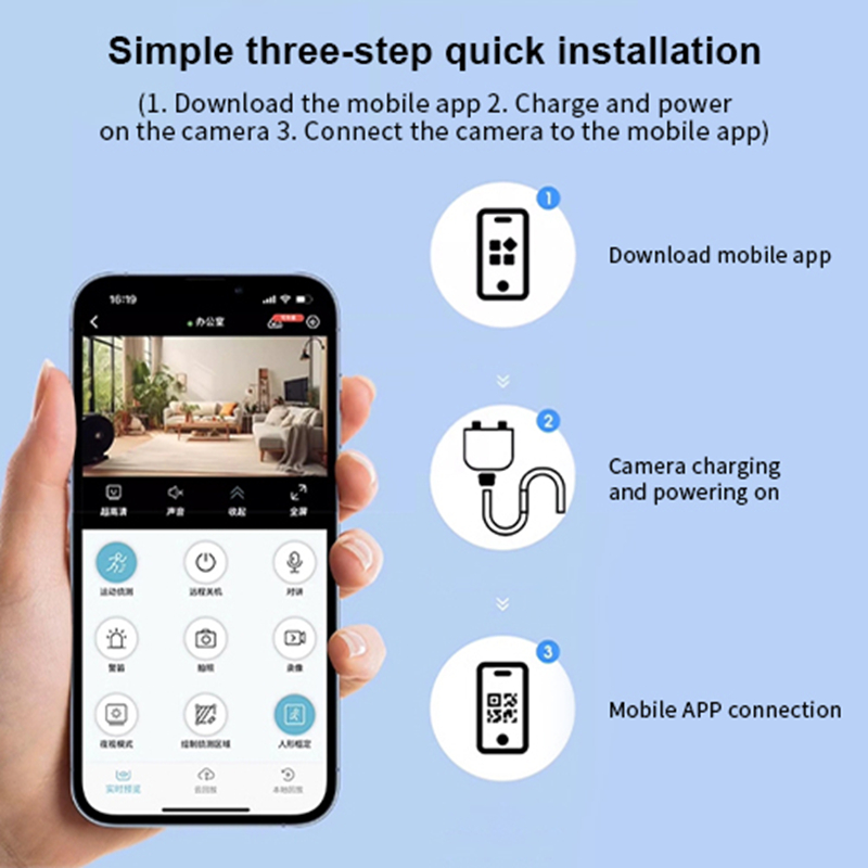 Mini 4K HD Camera WiFi Wireles - Home Security Video Systems 리뷰 및 가격