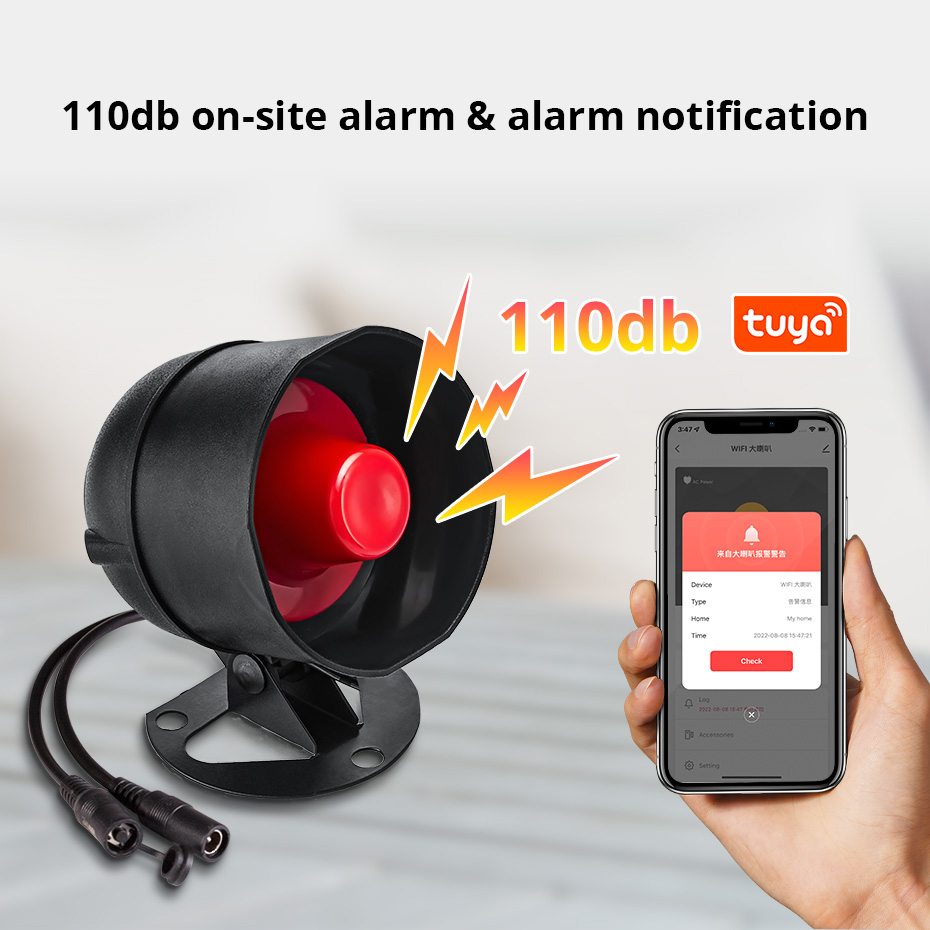 KERUI Tuya WIFI Loudly Speaker - Home Security No Wifi 리뷰 및 가격