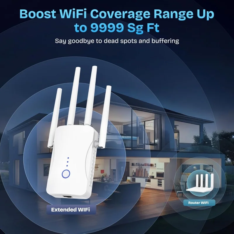 2.4G/5GHz Dual Band WiFi Repea - Home Security No Wifi 리뷰 및 가격