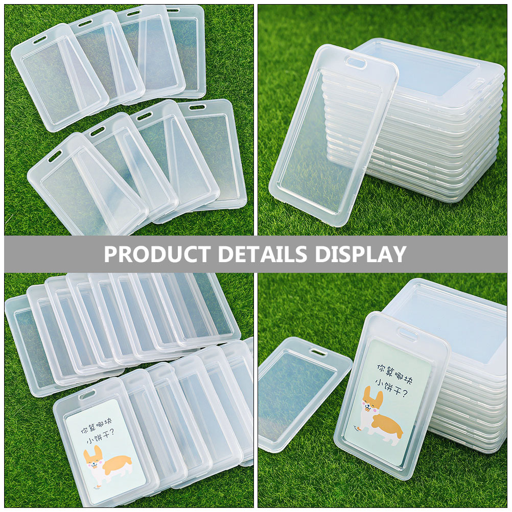 20Pcs Id Cards Cover Portable  - Home Security Business 리뷰 및 가격