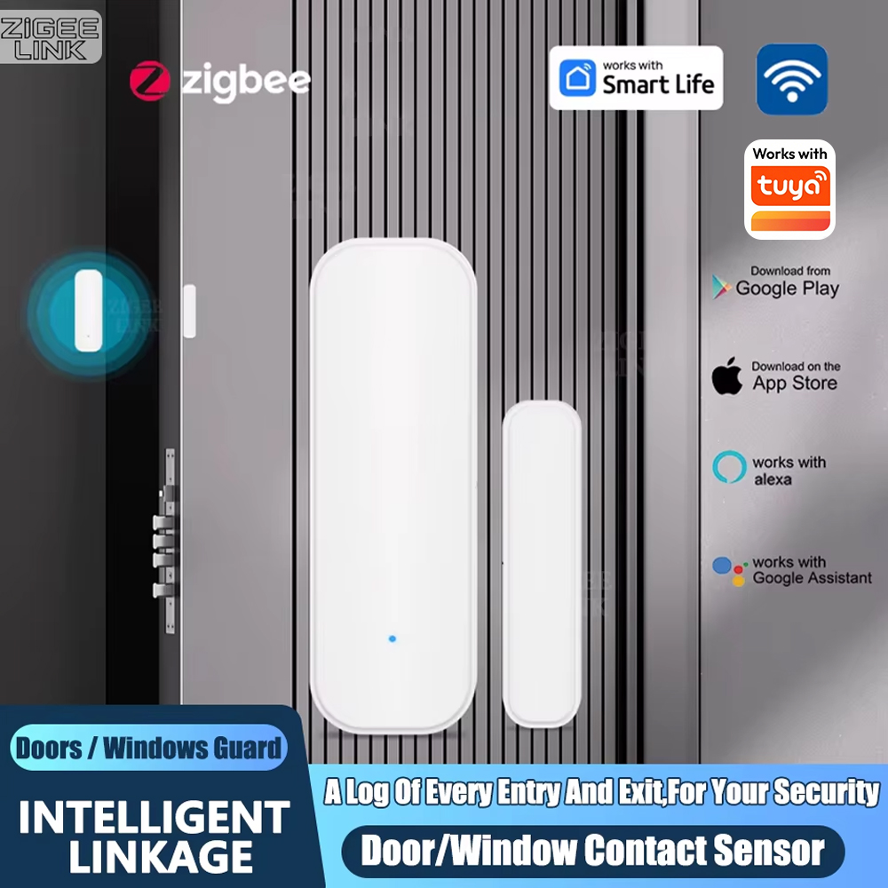 ZigBee Door Window Sensor Wire - Home Security Systems Wireless 리뷰 및 가격