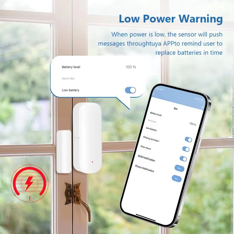 ZigBee Door Window Sensor Wire - Home Security Systems Wireless 리뷰 및 가격