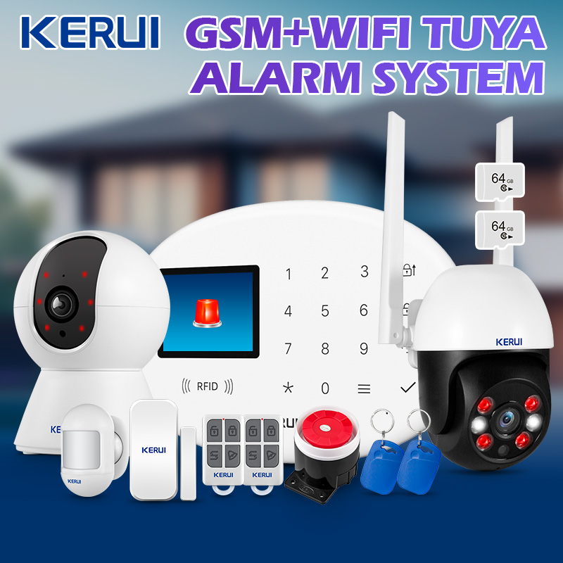 KERUI Tuya Wireless Home Alarm - Home Security No Wifi 리뷰 및 가격