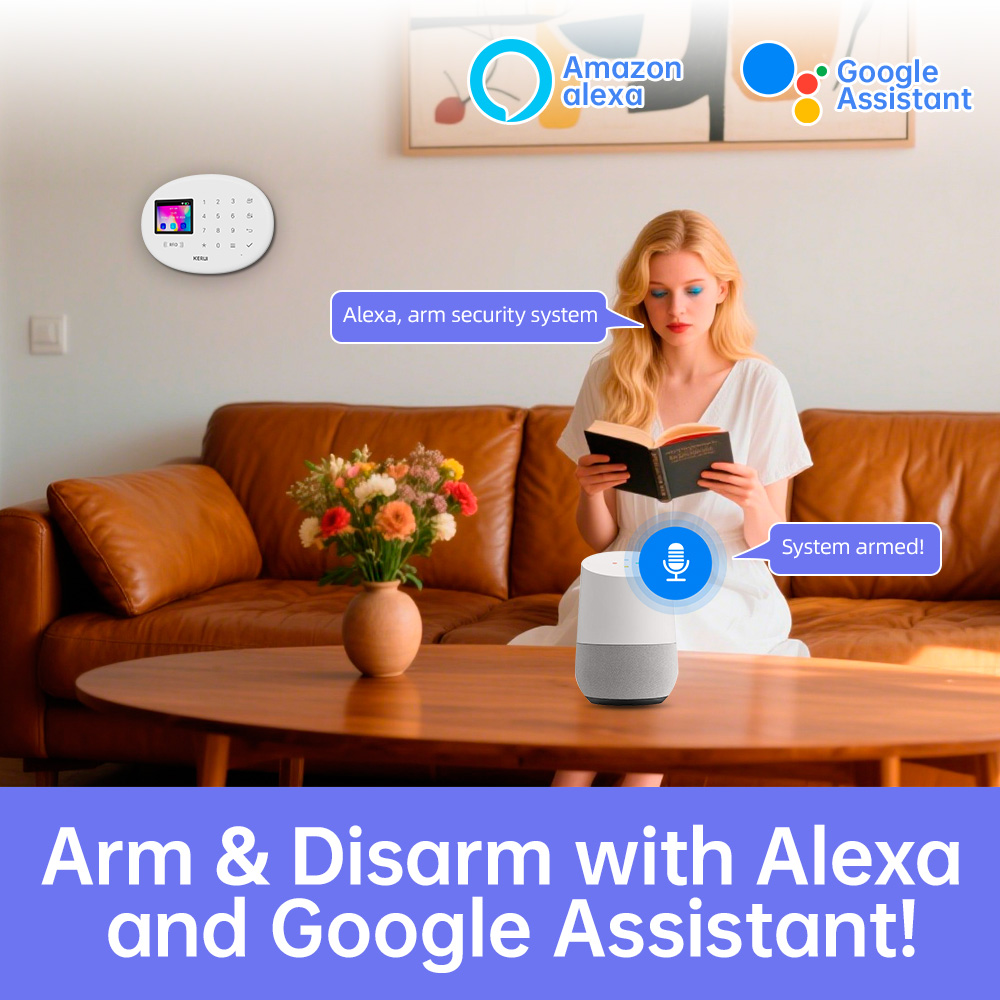 KERUI Tuya Wireless Home Alarm - Home Security No Wifi 리뷰 및 가격