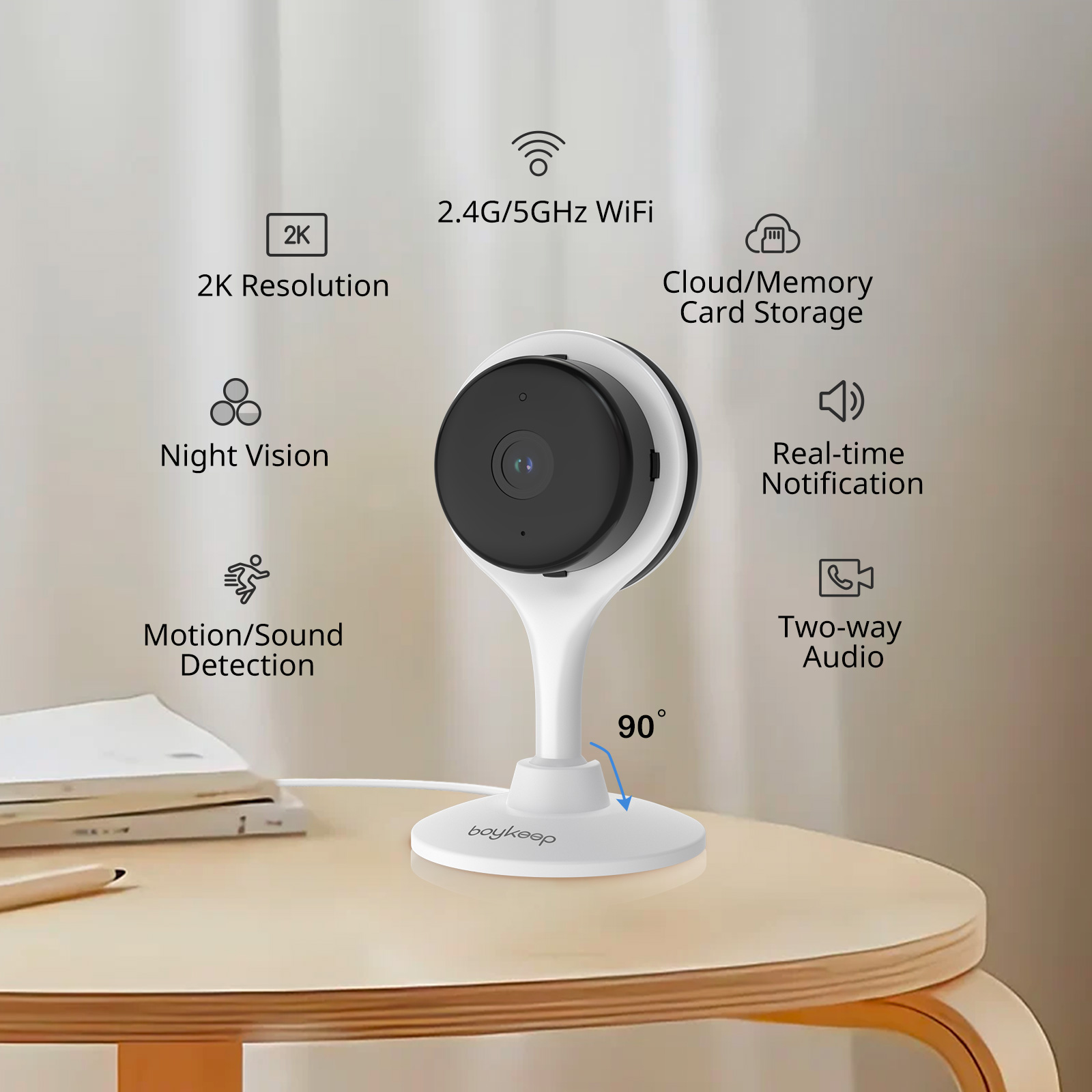 BoyKeep Surveillance Camera 3M - Home Security Video Systems 리뷰 및 가격