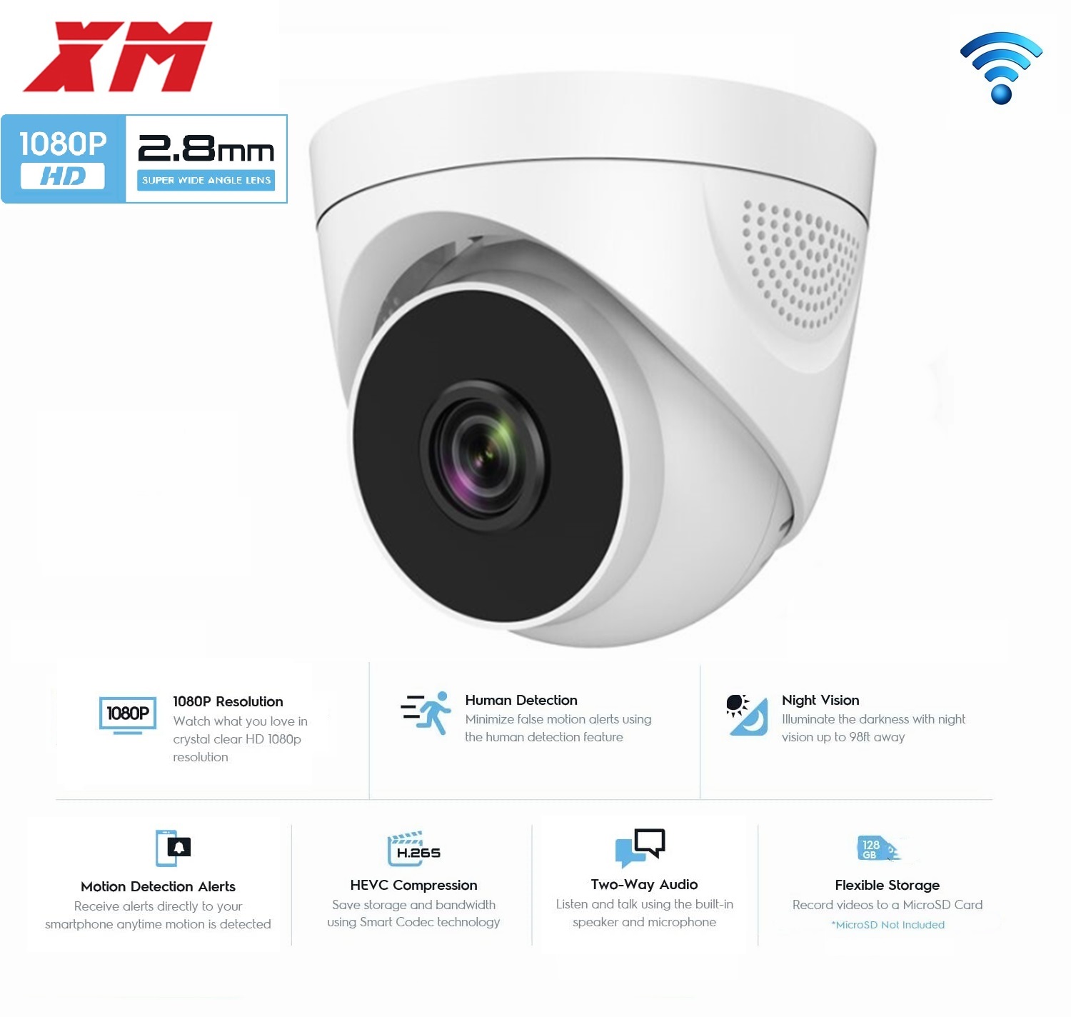 1080P WiFi Security Camera 2MP - Home Security Video Systems 리뷰 및 가격