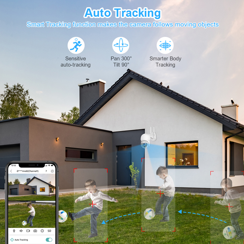 Smar 3MP Wireless CCTV Securit - Home Security Wireless Cameras 리뷰 및 가격