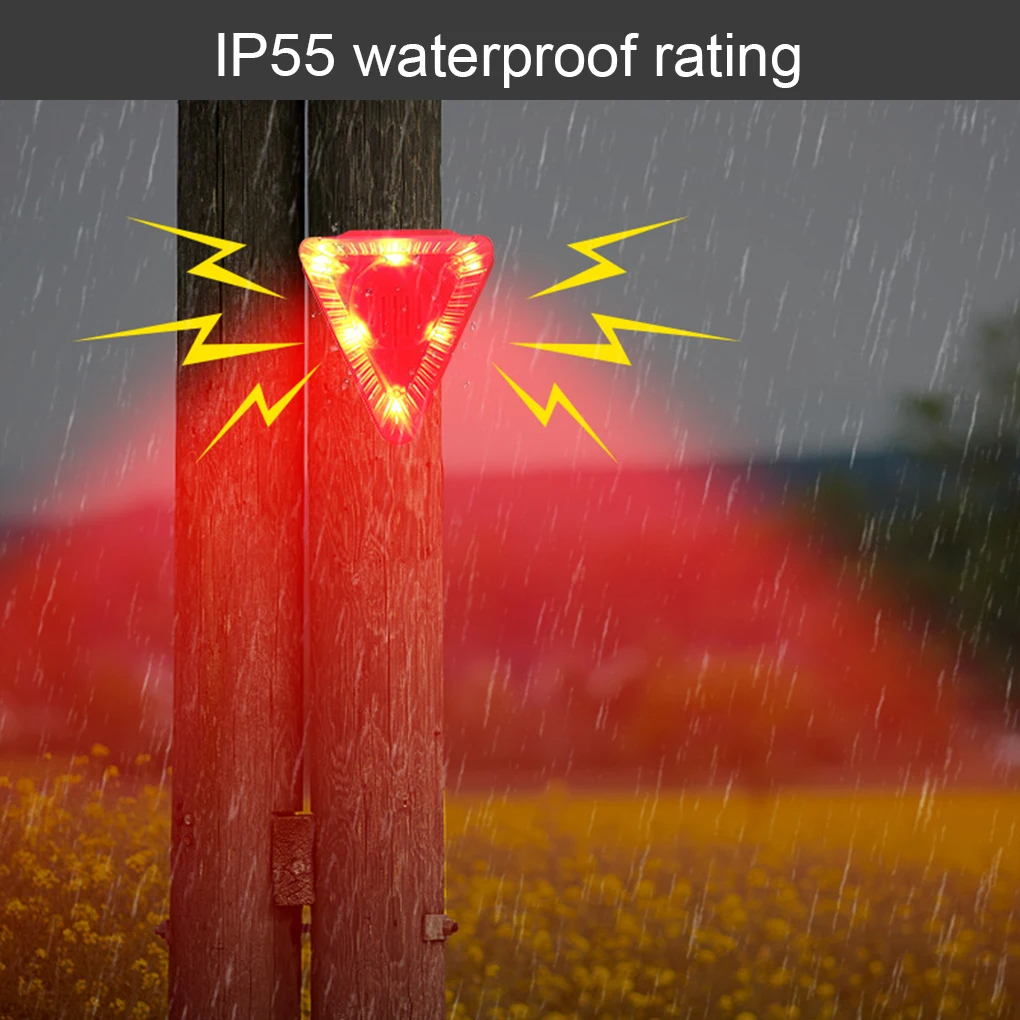Solar Outdoor LED Flashing War - Home Security Lights Outdoors 리뷰 및 가격