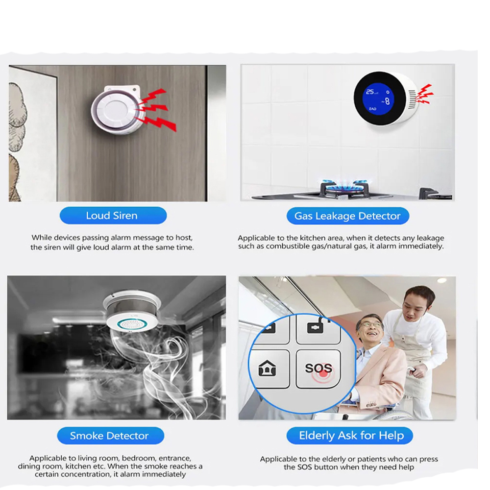 PGST 4G Tuya Smart Home Alarm  - Home Security No Wifi 리뷰 및 가격
