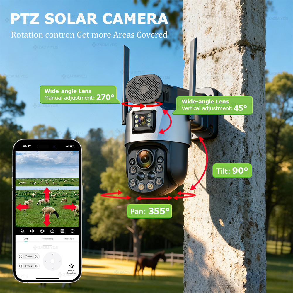 Dual Lens Home Outdoor Surveil - Home Security Product 리뷰 및 가격