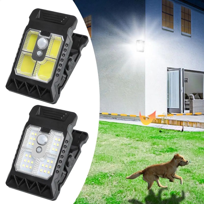 Portable Clip On Solar Lights  - Home Security Lights Outdoors 리뷰 및 가격